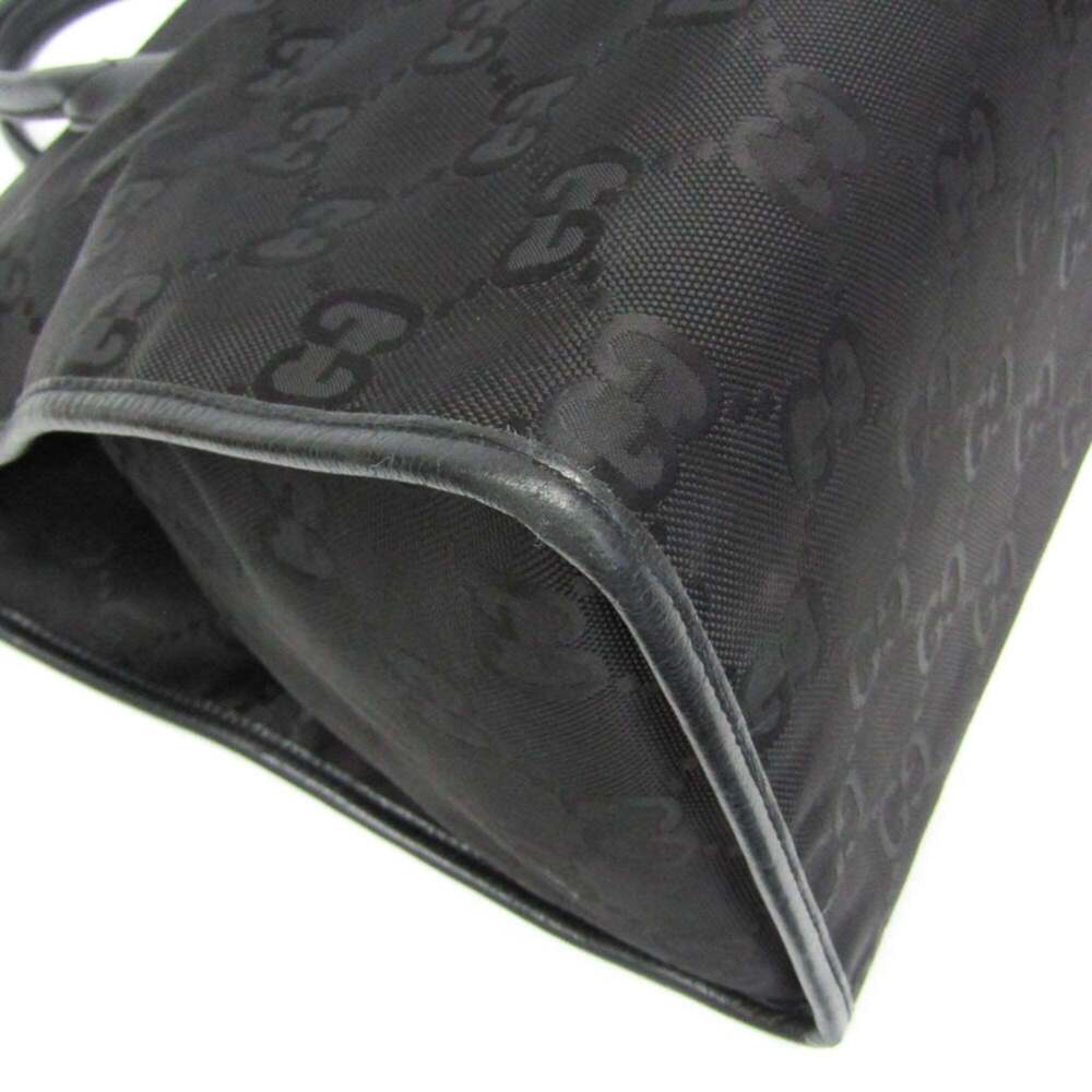 GUCCI Black Leather Shoulder Bag - Picture 4 of 15